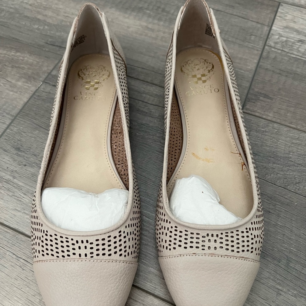 Vince Camuto flats, size 10